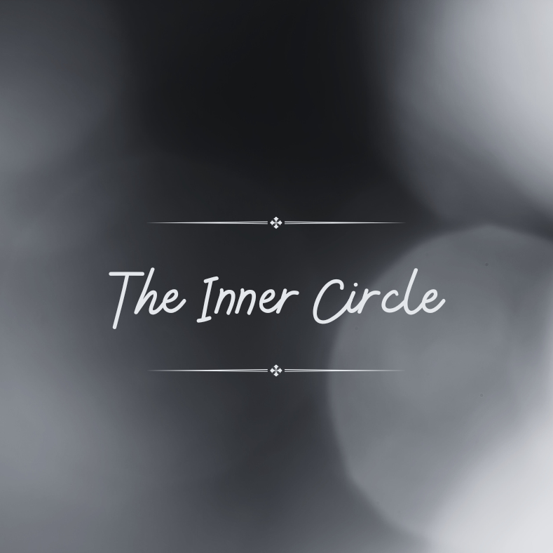 Text 'The Inner Circle' on a blurred background